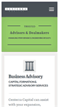 Mobile Screenshot of centerracapital.com